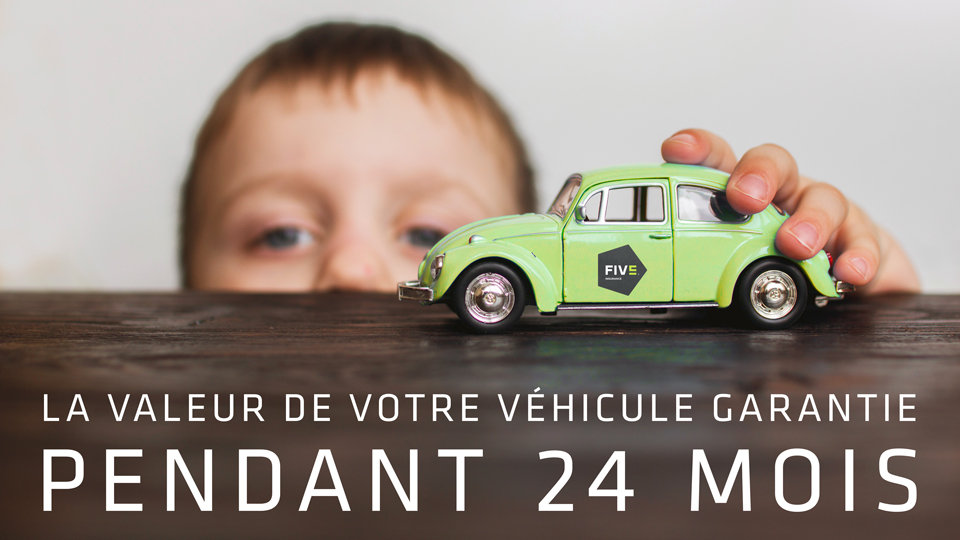 La valeur de votre véhicule garantie pendant 24 mois